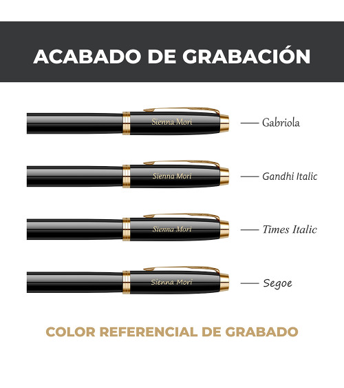 PLUMA FUENTE IM NEGRO LACA GT