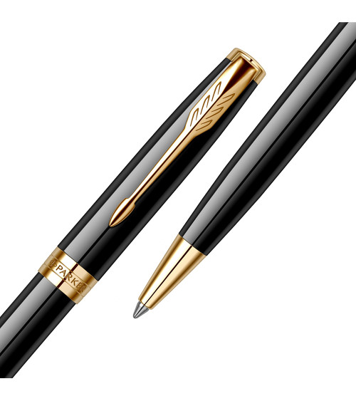 BOLÍGRAFO SONNET NEGRO LACA GT