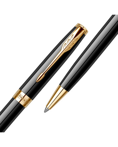 BOLÍGRAFO SONNET NEGRO LACA GT