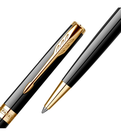 BOLÍGRAFO SONNET NEGRO LACA GT