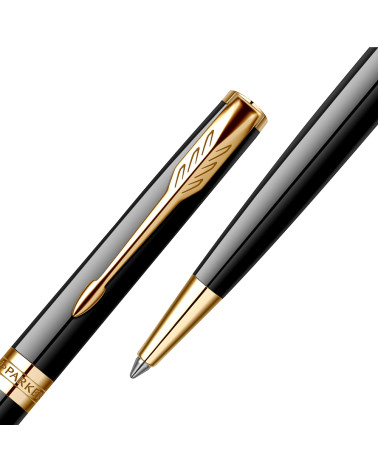 BOLÍGRAFO SONNET NEGRO LACA GT