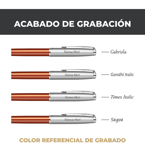 BOLÍGRAFO SONNET ESSENTIAL ORANGE CT