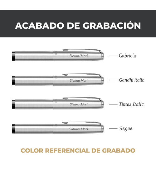 PLUMA FUENTE JOTTER ACERO INOXIDABLE CT