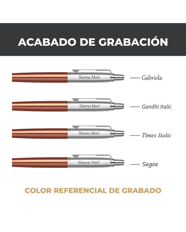 BOLÍGRAFO JOTTER METALLIC