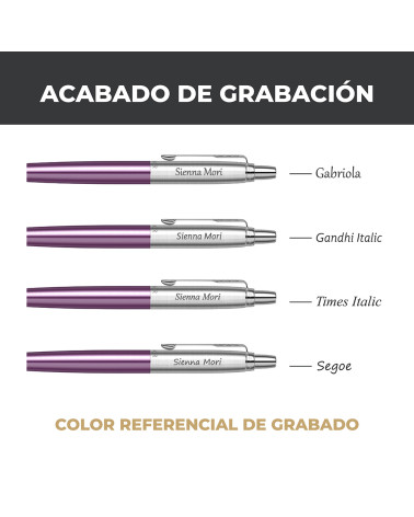 BOLÍGRAFO JOTTER METALLIC