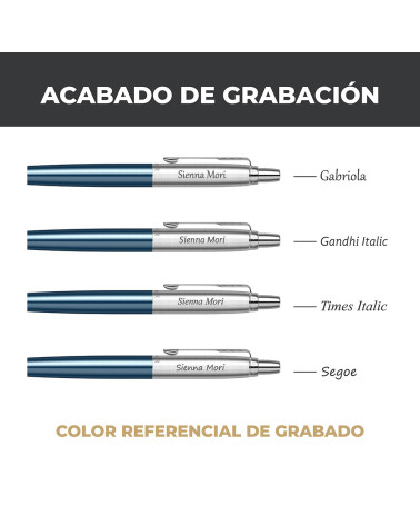 BOLÍGRAFO JOTTER METALLIC