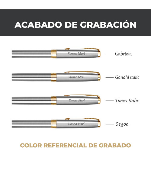 BOLÍGRAFO SONNET ACERO INOXIDABLE GT