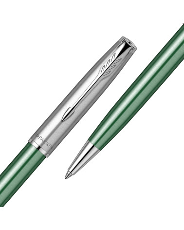 BOLÍGRAFO SONNET ESSENTIAL GREEN CT