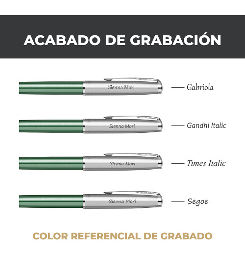 BOLÍGRAFO SONNET ESSENTIAL GREEN CT