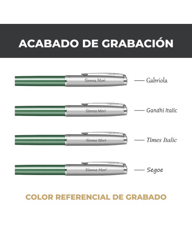 BOLÍGRAFO SONNET ESSENTIAL GREEN CT