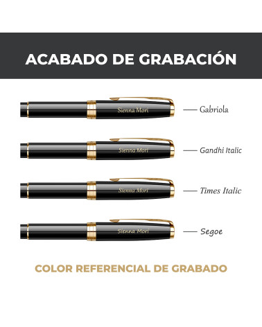 ROLLERBALL SONNET NEGRO LACA GT