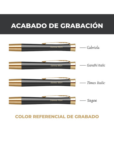 BOLÍGRAFO URBAN NEGRO MATE GT